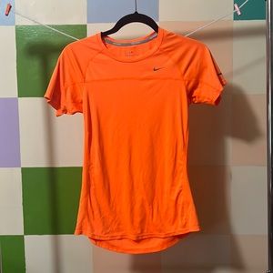 Neon Nike running shirt